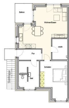 Foto - Etagenwohnung in Versmold zur Miete