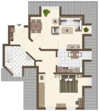 Foto - 2 Zimmer Etagenwohnung zur Miete in Mulda/Sa.