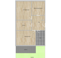 Erstbezug Neue 3 Zi Wohnung auf 72qm mit Garten in zentraler Lage - Traunreut Irsing