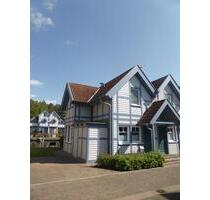 Reihenendhaus mit eigenem Bootsliegeplatz im Hafendorf Rheinsberg