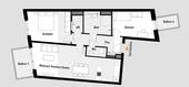 Foto - 3 Zimmer Etagenwohnung zur Miete in Hamburg