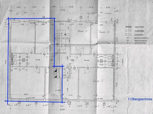 Foto - 3 Zimmer Etagenwohnung zur Miete in Saarbrücken