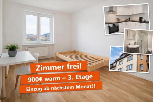 Foto - WG-Zimmer zu vermieten - 900,00&nbsp;EUR Kaltmiete, ca.&nbsp; 17,00&nbsp;m&sup2;