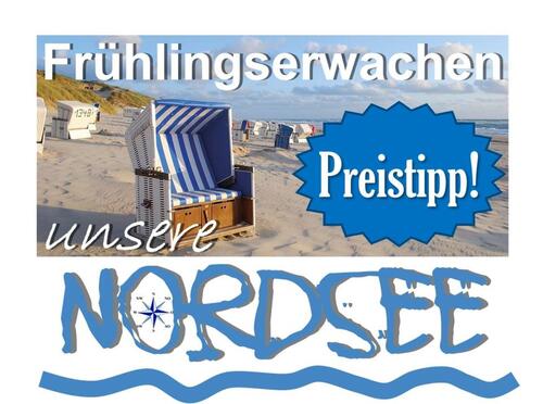 Foto - Norddeich Nordsee Bungalow strandnah TOP Frühling an der Nordsee!