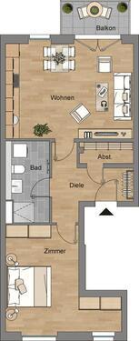 Foto - Etagenwohnung zur Miete in Dresden