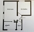 Foto - 2 Zimmer Etagenwohnung in Hof