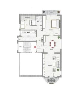 Foto - 4 Zimmer Etagenwohnung in Heide