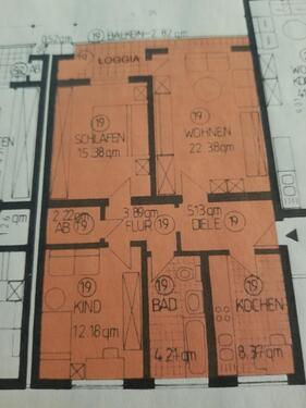 Foto - 3 Zimmer Etagenwohnung in Essen