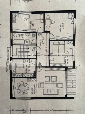 Foto - Mietwohnung 49453 Dickel, 4 Zimmerwohnung 1. OG 127 qm