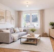 Helle 3-Zimmer Wohnung mit Süd-Balkon in zentraler Lage von Kropp - Dörpstedt