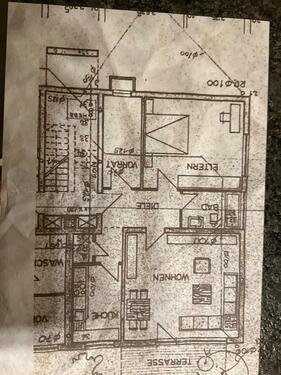 Foto - Zwei Zimmer Küche, Diele,Bad und Balkon