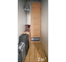 2m² Lagerraum Kleinlager Mietlager Aktenarchiv mieten Ersatz für Keller & Garage - Hamburg Niendorf