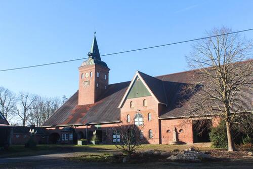 Foto - Gutshof mit Pferdehaltung an der Nordseeküste