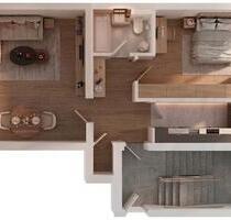 2-Zi-Wohnung Gräfelfing 61,7 m² Südbalkon Aufzug, provisionsfrei