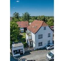 Einfamilienhaus plus Baugrundstück direkter Mainzugang - Karlstein am Main