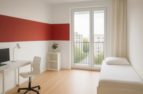 Foto - Sofortiger Einzug: Möbliertes WG-Zimmer mit Balkon in Köpenick
