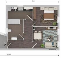 2-Zimmer-Wohnung in Roßwein - 340,00 EUR Kaltmiete, in Roßwein (PLZ: 04741)