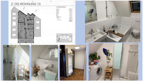 Foto - 3.5 Zimmer Dachgeschoßwohnung zur Miete in Nürnberg