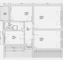 Helle 3 Zimmer Wohnung mit Balkon in zentraler Lage - Braunschweig