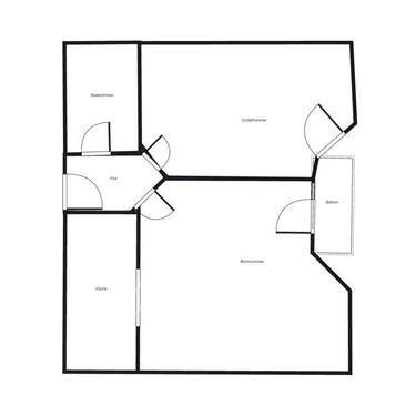 Foto - 2 Zimmer Etagenwohnung zur Miete in Norderstedt