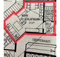 1-Zimmerwohnung 30 m² Dachgeschoss zentrale Lage Helmbrechts