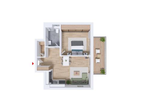 Foto - Charmante 2,5 Zimmer Obergeschosswohnung in Schwäbisch Gmünd