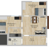 Altersgerechte 3-Zi.-Whg. in Boizenburg – praktisch & bahnhofsnah - Boizenburg/Elbe