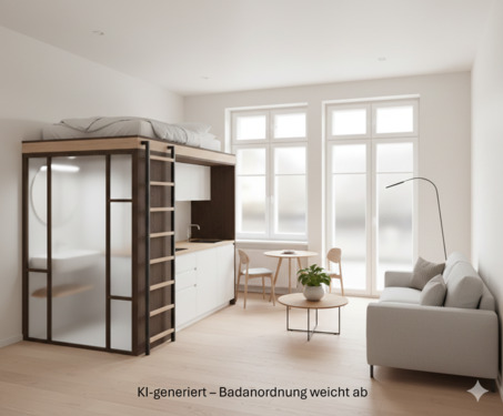 Foto - Modernes Einzimmerapartment im Elberfelder Kiez – ab 062026
