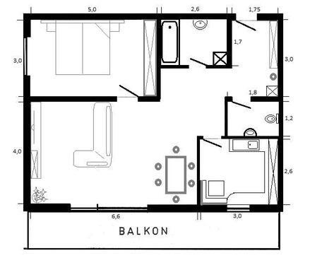 Foto - 2 Zimmer Etagenwohnung zum Kaufen in Kaiserslautern