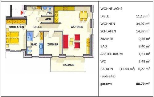 Foto - 3 Zimmer Erdgeschoßwohnung zur Miete in Bad Driburg