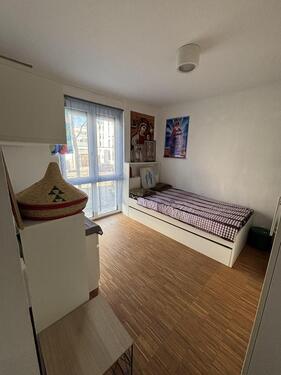 Foto - Moderne 1-Zimmer Wohnung im Neubau: Möbliert, Balkon, Einbauküche, Uninähe