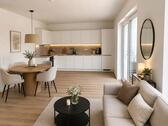 Foto - Moderne 3-Zimmer-Dachterrassenwohnung im exklusiven Spascher Sand