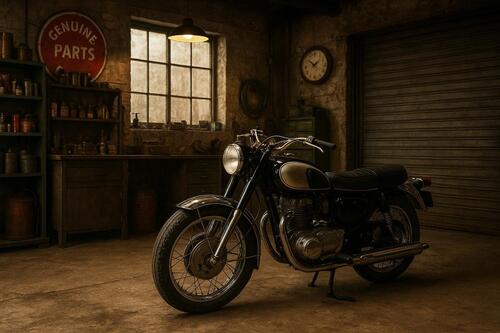 Foto - Beheizte Garage für OldtimerMotorrad Winterstellplatz