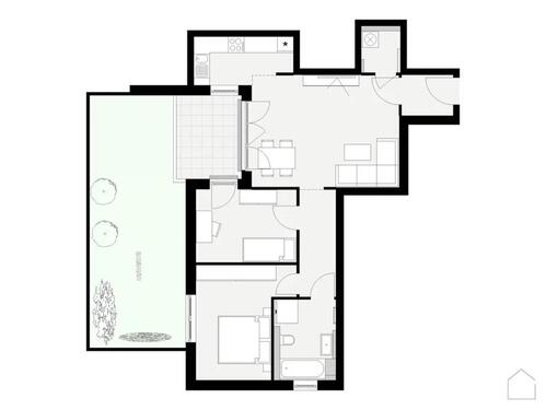 Foto - 3 Zimmer Etagenwohnung in Crailsheim