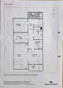 Foto - 4.5 Zimmer Etagenwohnung in Bensheim