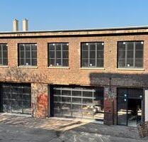 TRIEBWERK Werkstatt-ATELIER mit 2x Tor 4x PKW-Plätze Büro - Erfurt Johannesplatz