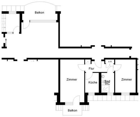 Foto - 3 Zimmer Etagenwohnung zur Miete in Osnabrück