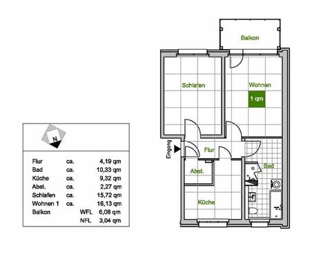 Foto - Etagenwohnung zur Miete in Dresden