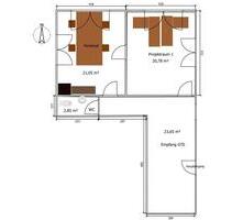 Büro zu Vermieten - 595,00&nbsp;EUR Kaltmiete, ca.&nbsp; 70,00&nbsp;m&sup2; in Kröning (PLZ: 84178)