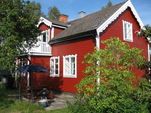 Foto - Süd-Schweden, rotes Ferienhaus im wärmsten Ort Schwedens, 5 Pers