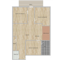 Moderne 4- Zi Dachgeschosswohnung auf 105qm nahe Waging Traunreut - Waging am See Fisching