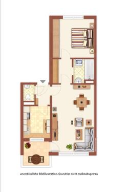 Foto - 2 Zimmer Dachgeschoßwohnung zum Kaufen in Sachsenheim