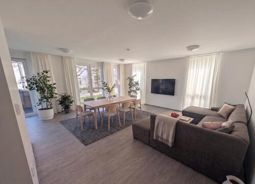 Foto - Wohnen im Gartenpark: Exklusive 121 m² Wohnung mit Klima-Decke & 2 Balkonen