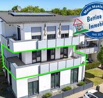 Neuwertige 3 Zi-Wohnung im 1. OG mit Personenaufzug, Kellerraum und 2 PKW - Stellplätzen in Messel!