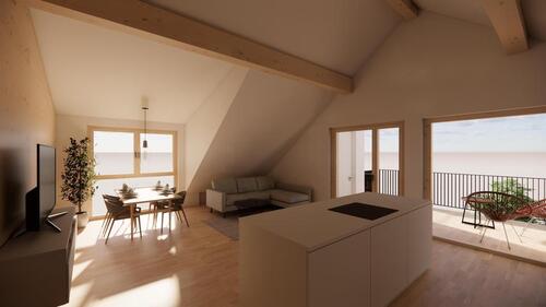Foto - Neubau! Erstbezug von 4-Zimmer Wohnung mit Einbauküche und wunderschönem Ausblick