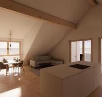 Neubau! Erstbezug von 4-Zimmer Wohnung mit Einbauküche und wunderschönem Ausblick - Aspach