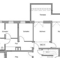 Ruhig gelegene, moderne 3-Zimmer-Wohnung mit grüner Terrasse - Stemwede