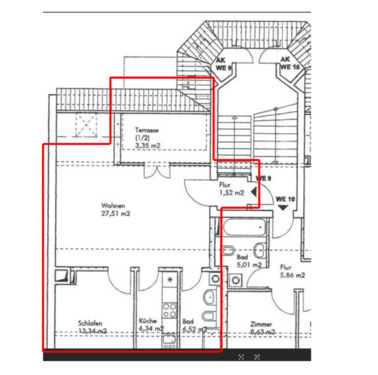 Foto - Etagenwohnung in Leipzig zur Miete