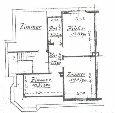 Foto - 3-Zimmer-Dachgeschosswohnung in Lünen zu vermieten – zentral