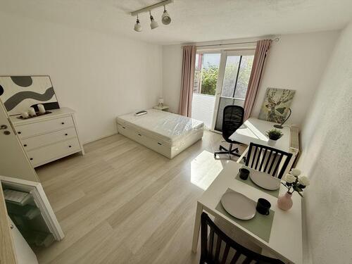 Foto - Möbliert wohnen: Zentrale 1-Zimmer-Wohnung mit Terrasse in Lüneburg